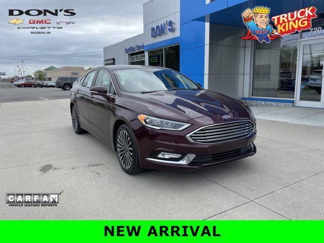 used 2017 Ford Fusion car, priced at $16,488