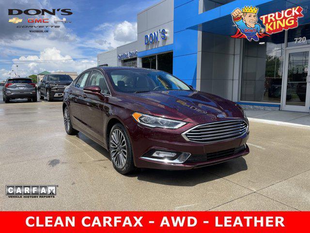 used 2017 Ford Fusion car, priced at $16,000