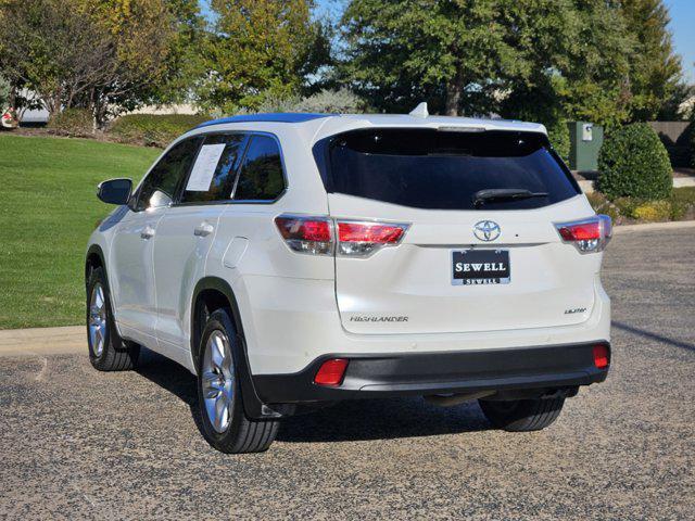 used 2016 Toyota Highlander car, priced at $19,888