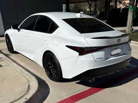 used 2023 Lexus IS 350 car, priced at $48,495