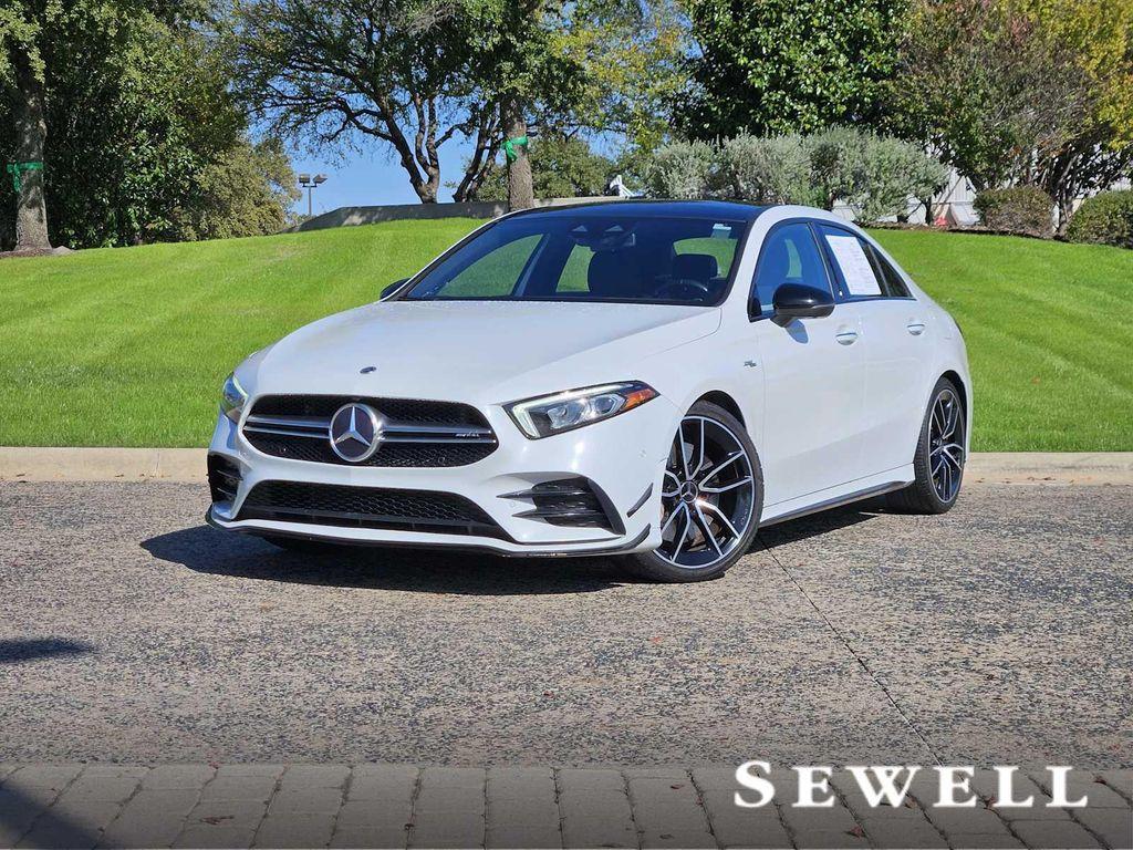 used 2021 Mercedes-Benz AMG A 35 car, priced at $28,495