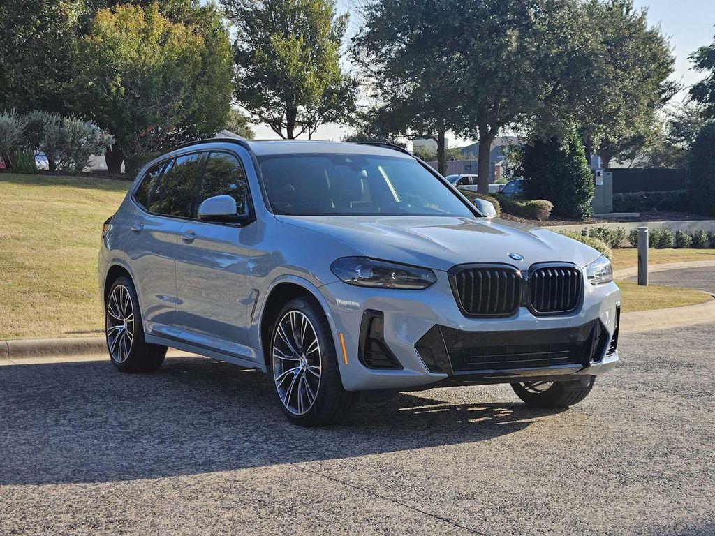 used 2022 BMW X3 car, priced at $33,495