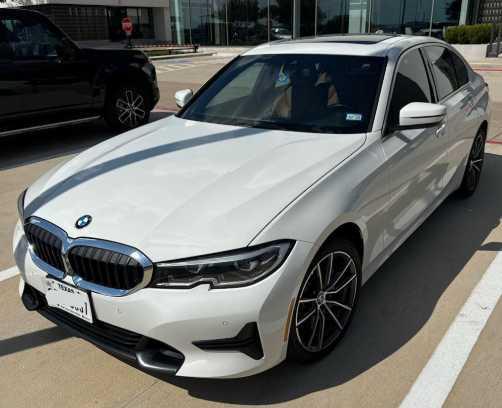used 2019 BMW 330 car, priced at $21,395