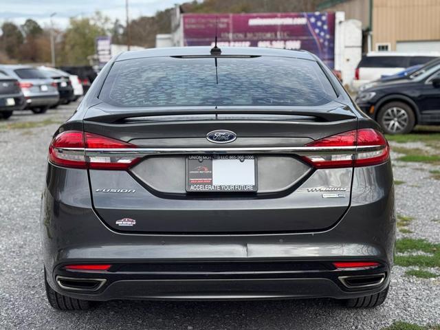 used 2018 Ford Fusion car, priced at $16,995