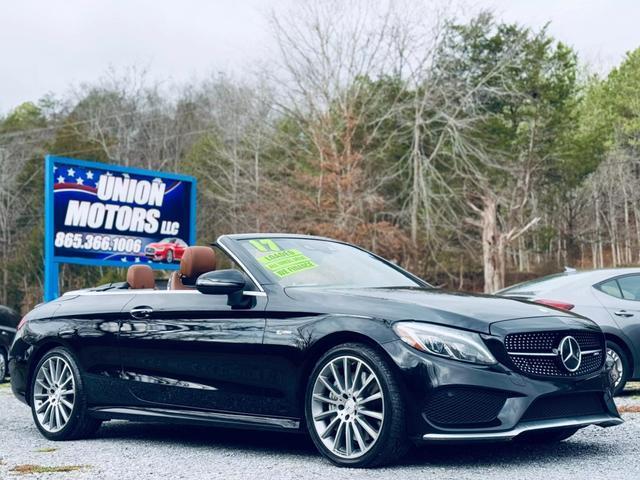 used 2017 Mercedes-Benz AMG C 43 car, priced at $24,995