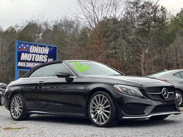 used 2017 Mercedes-Benz AMG C 43 car, priced at $24,995