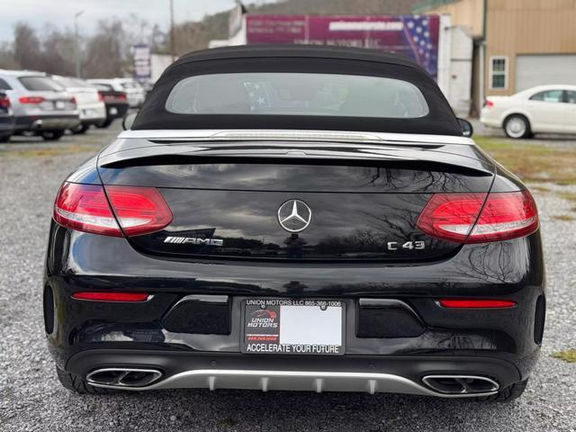 used 2017 Mercedes-Benz AMG C 43 car, priced at $24,995