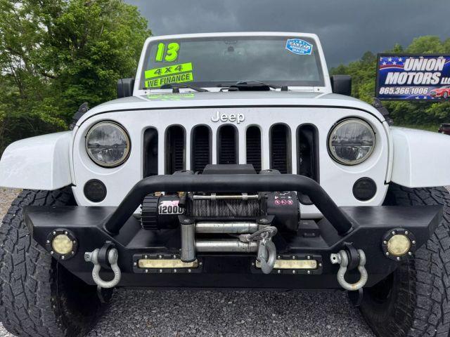 used 2013 Jeep Wrangler Unlimited car, priced at $15,595