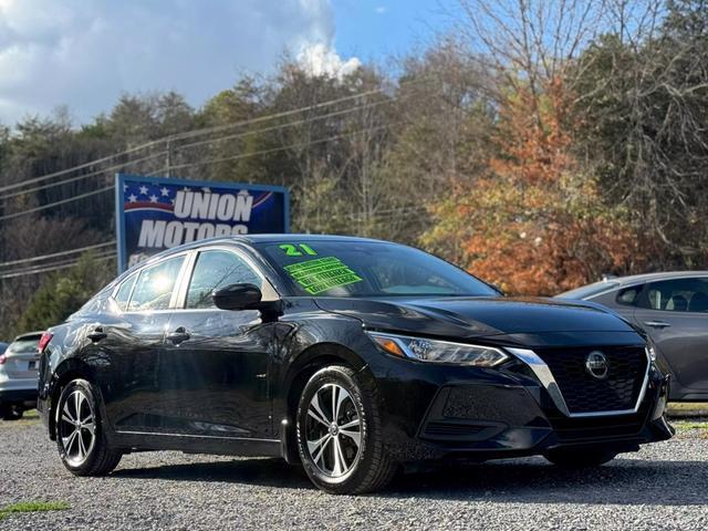 used 2021 Nissan Sentra car, priced at $17,995