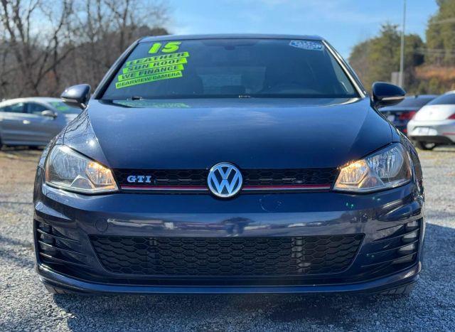 used 2015 Volkswagen Golf GTI car, priced at $12,495