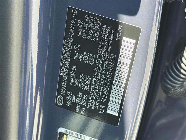 new 2025 Hyundai Santa Fe car, priced at $49,075