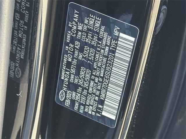 new 2025 Hyundai Palisade car, priced at $53,335