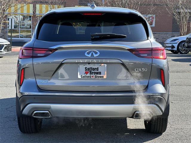 used 2022 INFINITI QX50 car, priced at $25,750