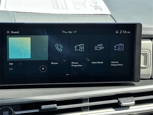 new 2025 Hyundai Santa Fe car, priced at $38,814