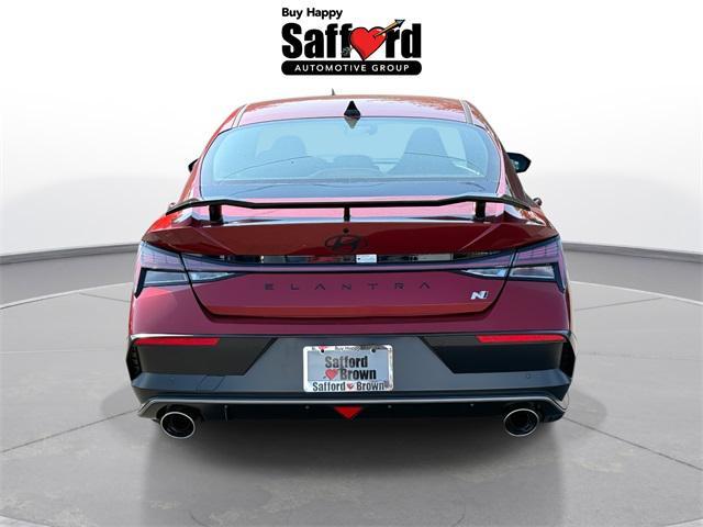 new 2025 Hyundai ELANTRA N car, priced at $37,640