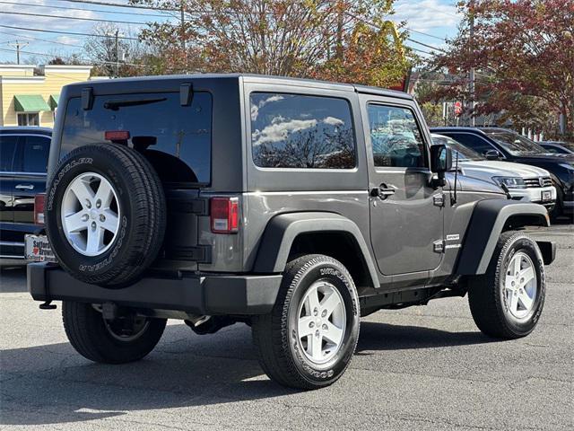 used 2017 Jeep Wrangler car, priced at $20,000