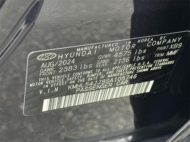 new 2025 Hyundai Sonata Hybrid car, priced at $38,446