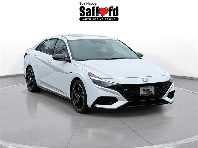 used 2023 Hyundai Elantra car, priced at $19,100