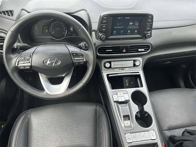 used 2021 Hyundai Kona EV car, priced at $21,500