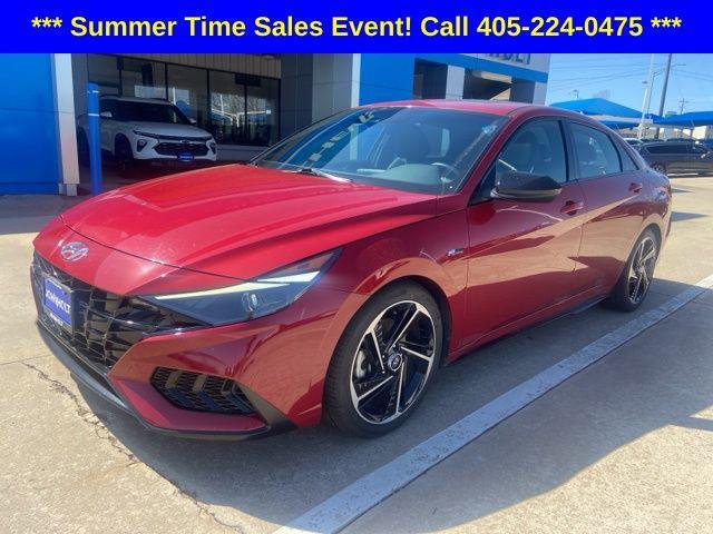 used 2023 Hyundai Elantra car, priced at $21,200