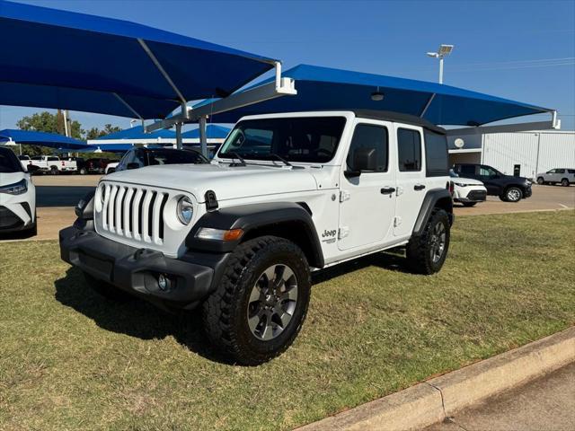 used 2021 Jeep Wrangler Unlimited car, priced at $26,941