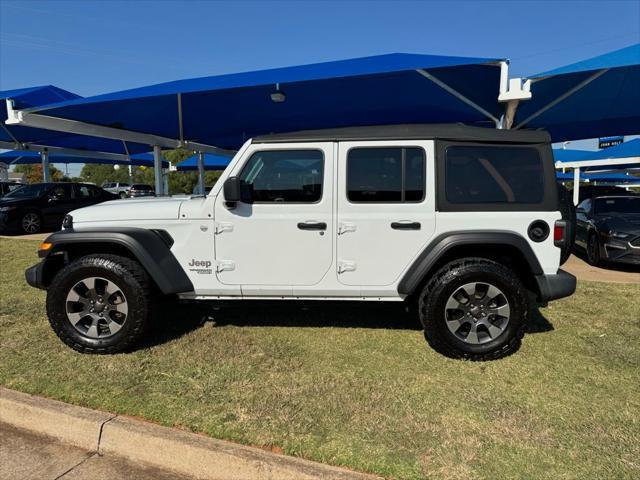 used 2021 Jeep Wrangler Unlimited car, priced at $26,941