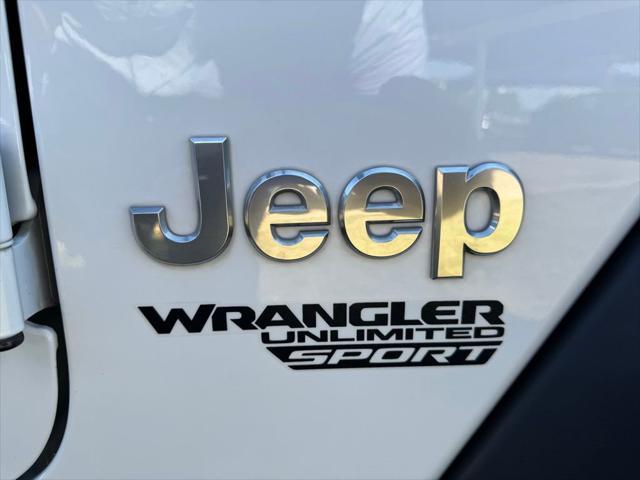 used 2021 Jeep Wrangler Unlimited car, priced at $26,941