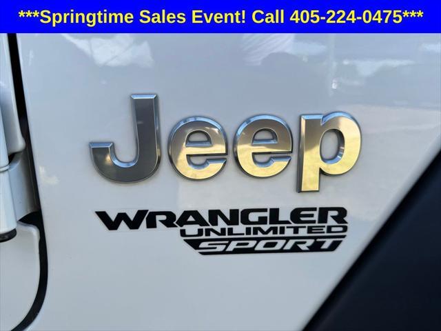 used 2021 Jeep Wrangler Unlimited car, priced at $25,500