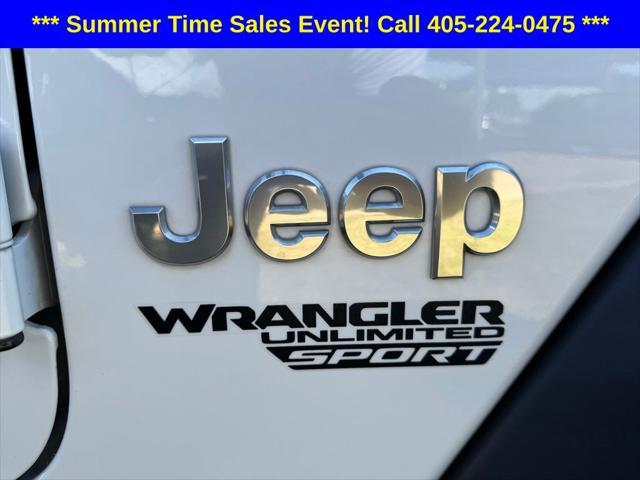 used 2021 Jeep Wrangler Unlimited car, priced at $24,000