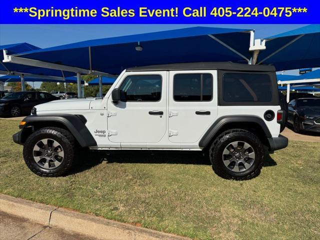 used 2021 Jeep Wrangler Unlimited car, priced at $25,500
