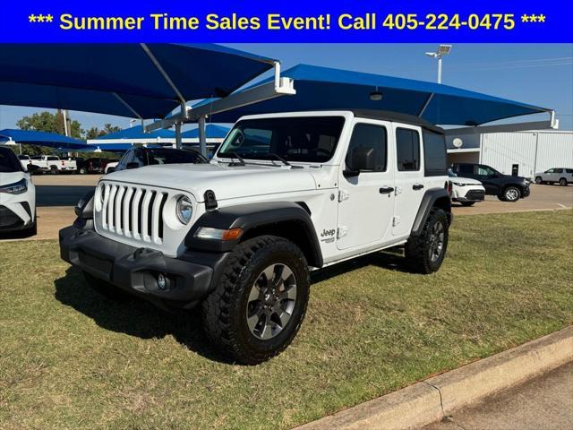 used 2021 Jeep Wrangler Unlimited car, priced at $24,000