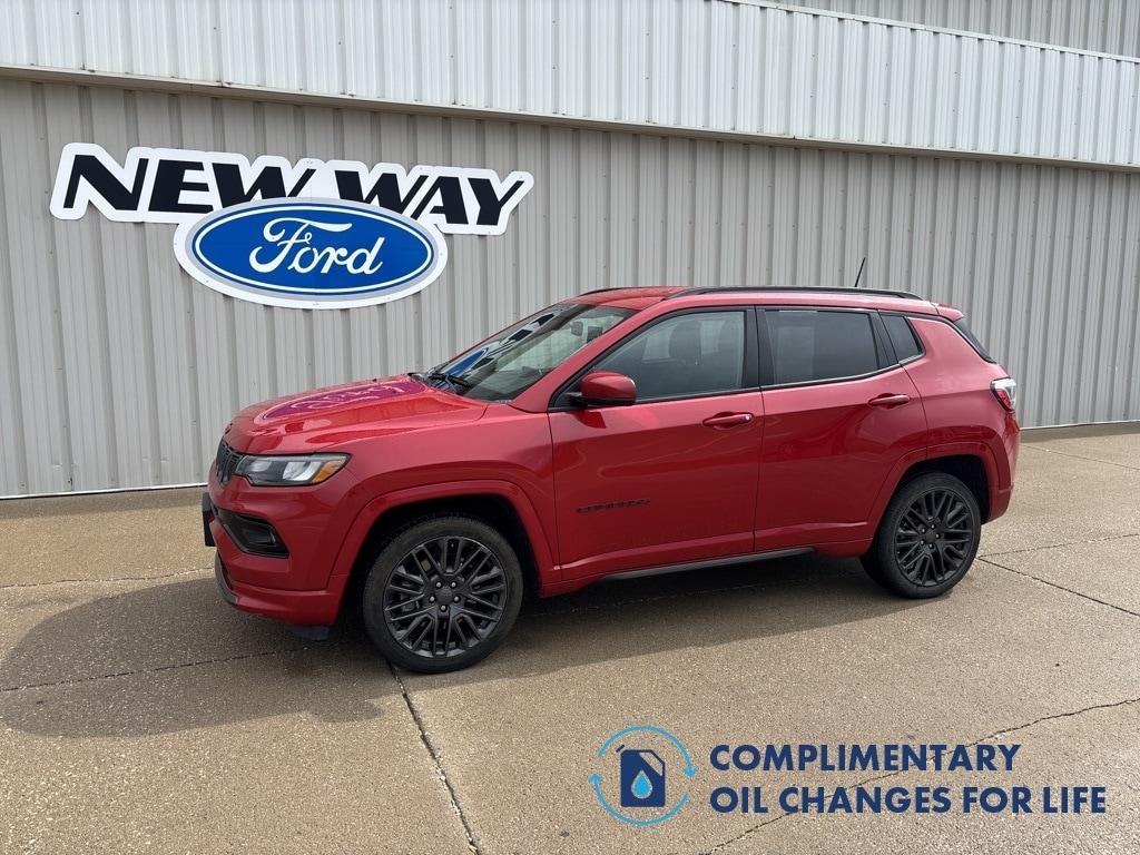 used 2023 Jeep Compass car, priced at $22,900
