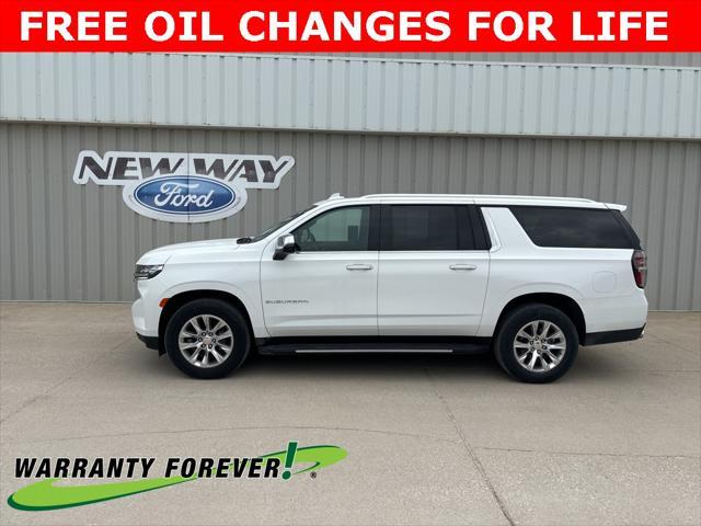 used 2021 Chevrolet Suburban car, priced at $50,750