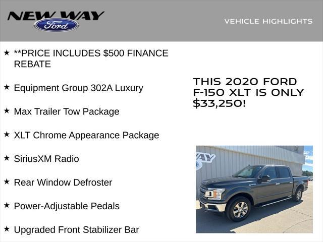 used 2020 Ford F-150 car, priced at $33,250