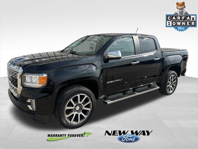 used 2021 GMC Canyon car, priced at $36,400