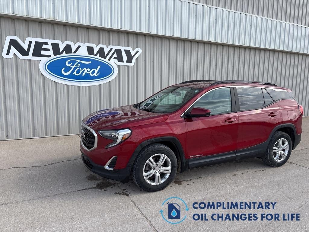 used 2021 GMC Terrain car, priced at $19,500