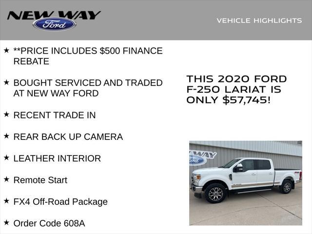 used 2020 Ford F-250 car, priced at $57,745