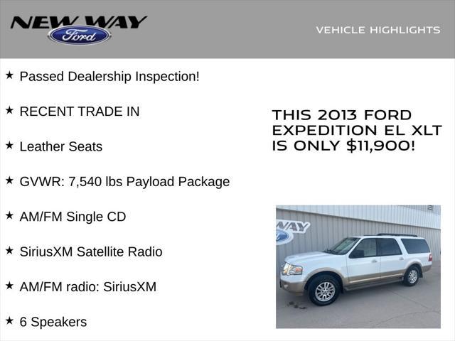 used 2013 Ford Expedition EL car, priced at $11,900