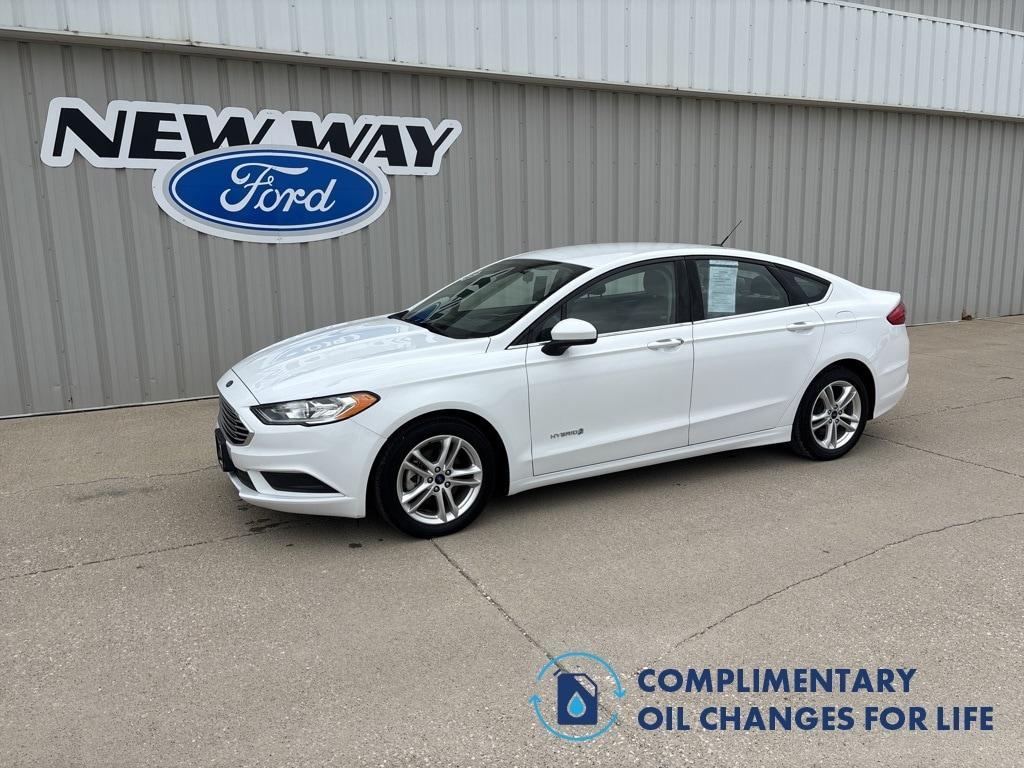 used 2018 Ford Fusion Hybrid car, priced at $16,900