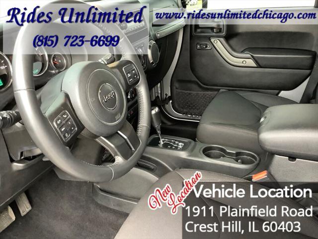used 2016 Jeep Wrangler Unlimited car, priced at $17,995