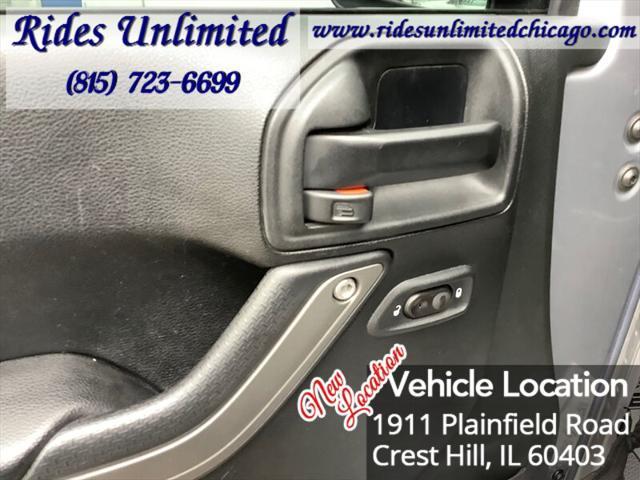 used 2016 Jeep Wrangler Unlimited car, priced at $17,995