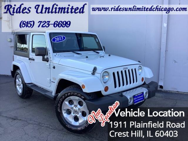 used 2013 Jeep Wrangler car, priced at $19,995