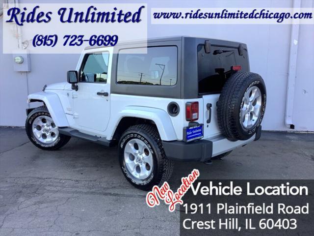 used 2013 Jeep Wrangler car, priced at $19,995