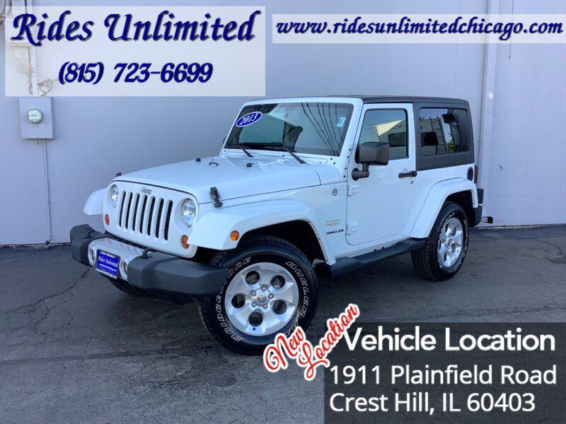 used 2013 Jeep Wrangler car, priced at $19,495