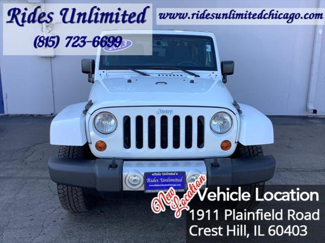 used 2013 Jeep Wrangler car, priced at $19,995