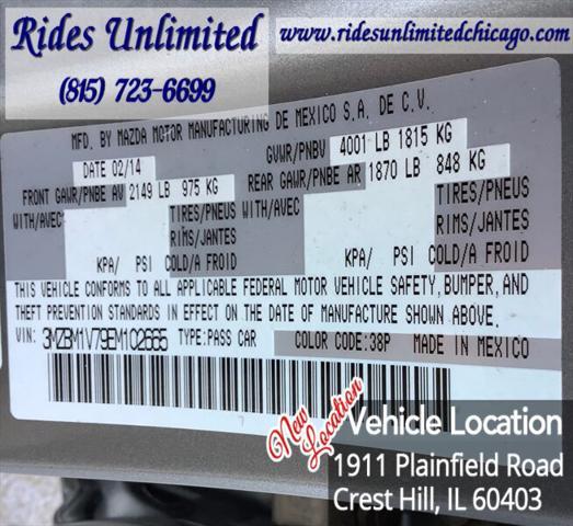 used 2014 Mazda Mazda3 car, priced at $8,995