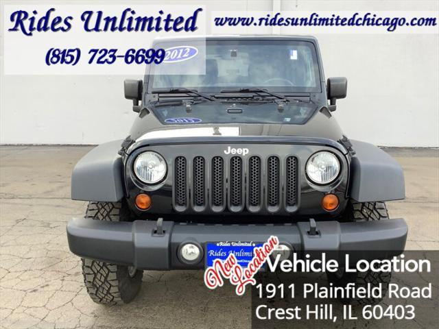 used 2012 Jeep Wrangler car, priced at $13,995