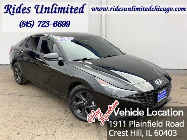 used 2021 Hyundai Elantra car, priced at $13,995