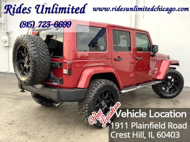 used 2013 Jeep Wrangler Unlimited car, priced at $20,995