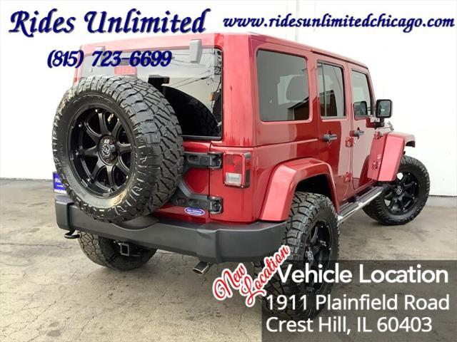 used 2013 Jeep Wrangler Unlimited car, priced at $20,995